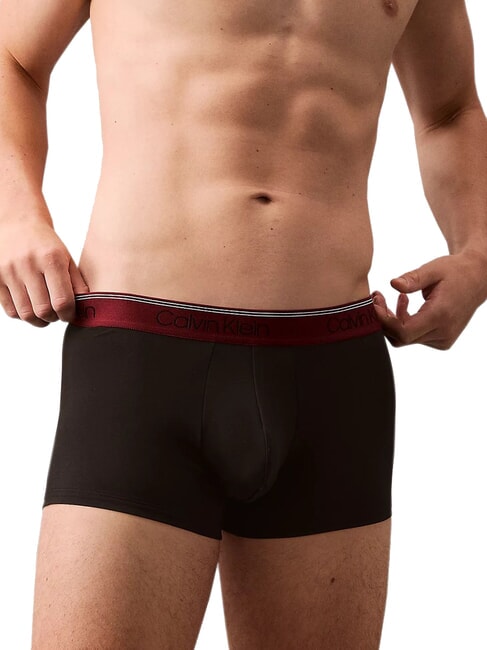 CK 3 boxers b- black, syrah, cocoon wbs - Men's briefs