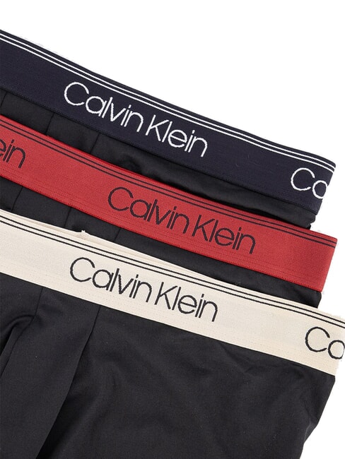 CK 3 boxers b- black, syrah, cocoon wbs - Men's briefs