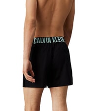CALVIN KLEIN CK 2 boxers b- white, tickled green lgs - Men's briefs - 4