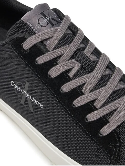 CK JEANS Fabric sneakers black/bright white - Men’s shoes
