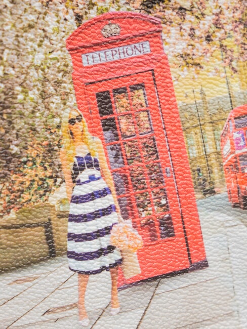 YESBAG Shoulder bag with flap English rose - Women’s Bags