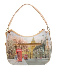 YNOT YESBAG  Printed shoulder bag English rose - Women’s Bags - 4