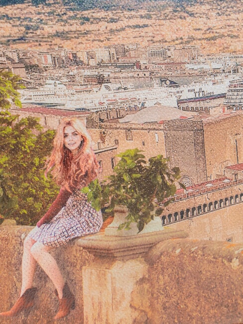 YESBAG Shoulder bag lemon tree - Women’s Bags