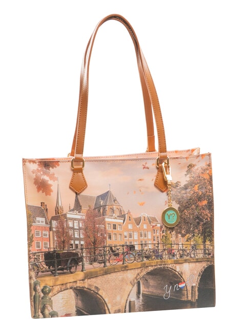 YESBAG Shoulder Tote Bag autumn river - Women’s Bags