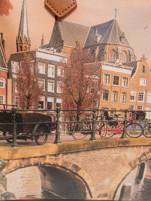 YESBAG Shoulder Tote Bag autumn river - Women’s Bags