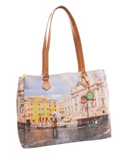 YNOT YESBAG Printed shoulder bag rainbow rome - Women’s Bags - 2