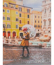 YNOT YESBAG Printed shoulder bag rainbow rome - Women’s Bags - 4