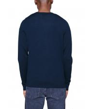 CALVIN KLEIN SUPERIOR WOOL Round neck wool sweater - Men's Sweaters
