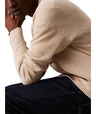 CALVIN KLEIN CK Cardigan sweater with buttons seed pearl - Men's Sweaters - 3