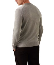 CALVIN KLEIN CK Mouliné cotton sweater - Men's Sweaters