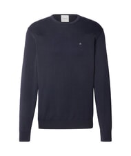 CALVIN KLEIN CK Regular fit crew neck sweater night sky - Men's Sweaters - 5