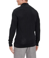 CALVIN KLEIN CK Wool turtleneck sweater with zip - Men's Sweaters
