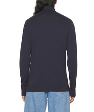 CALVIN KLEIN CK Slim-fit wool turtleneck sweater night sky - Men's Sweaters - 2