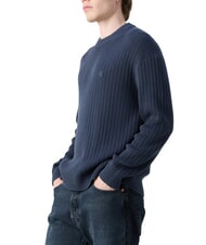 CALVIN KLEIN CK JEANS Regular fit crew neck sweater ink - Men's Sweaters - 3