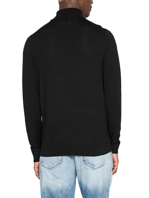 CK Slim-fit wool turtleneck sweater ck black - Men's Sweaters