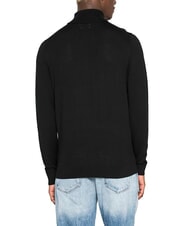 CALVIN KLEIN CK Slim-fit wool turtleneck sweater ck black - Men's Sweaters - 2