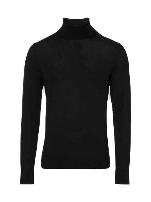 CK Slim-fit wool turtleneck sweater ck black - Men's Sweaters