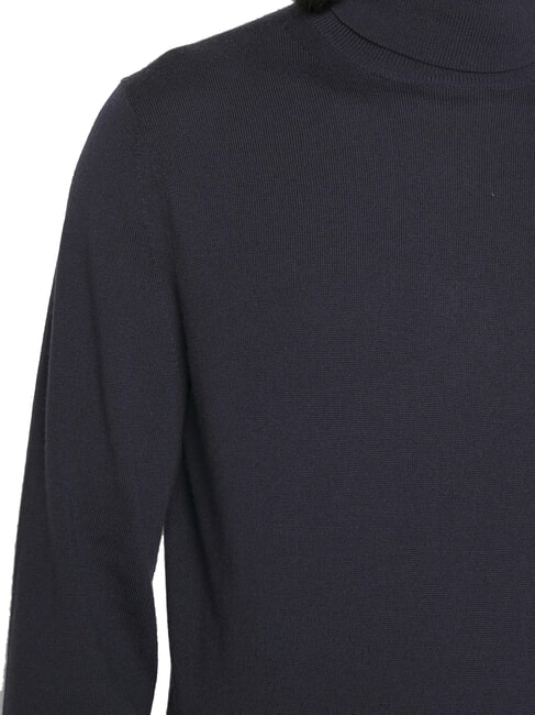 CK Slim-fit wool turtleneck sweater night sky - Men's Sweaters