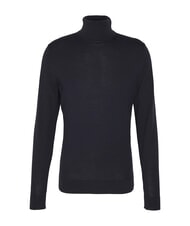 CALVIN KLEIN CK Slim-fit wool turtleneck sweater night sky - Men's Sweaters - 4
