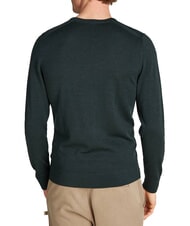 CALVIN KLEIN SUPERIOR WOOL Round neck wool sweater - Men's Sweaters