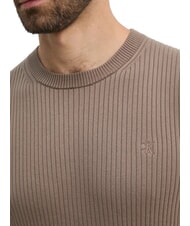 CALVIN KLEIN CK JEANS Slim fit ribbed crew neck sweater falcon - Men's Sweaters - 3