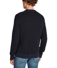 CALVIN KLEIN CK JEANS Ribbed crew neck sweater - Men's Sweaters