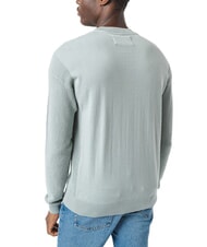 CALVIN KLEIN CK JEANS Cotton sweater with logo - Men's Sweaters