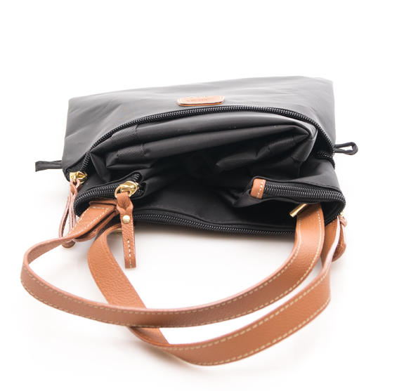 X-BAG Crossbody / Over the shoulder bag Black / Tabacc - Women&rsquo;s Bags