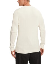 CALVIN KLEIN CK JEANS Ribbed crew neck sweater - Men's Sweaters