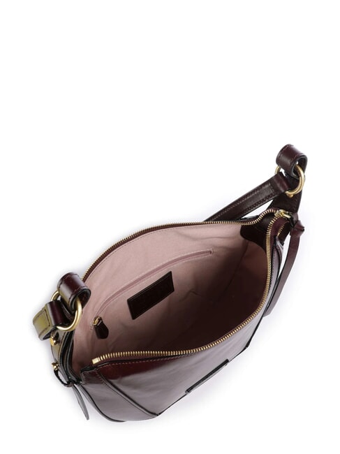 FEDORA Leather shoulder bag with flap must abb. gold - Women’s Bags