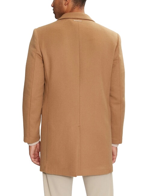 CK Wool blend coat natural khaki - Men's Jackets