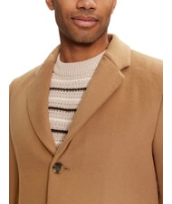 CALVIN KLEIN CK Wool blend coat natural khaki - Men's Jackets - 3