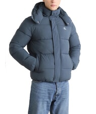 CALVIN KLEIN CK JEANS Padded jacket with hood ink - Men's down jackets - 3