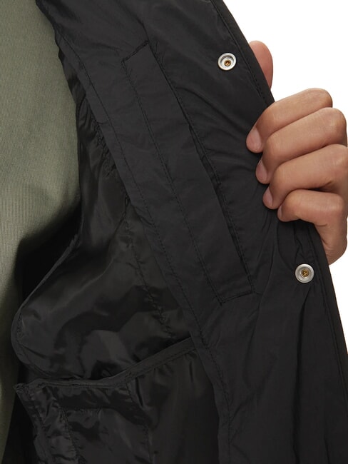 CK JEANS Medium weight quilted collar jacket ck black - Men's Jackets