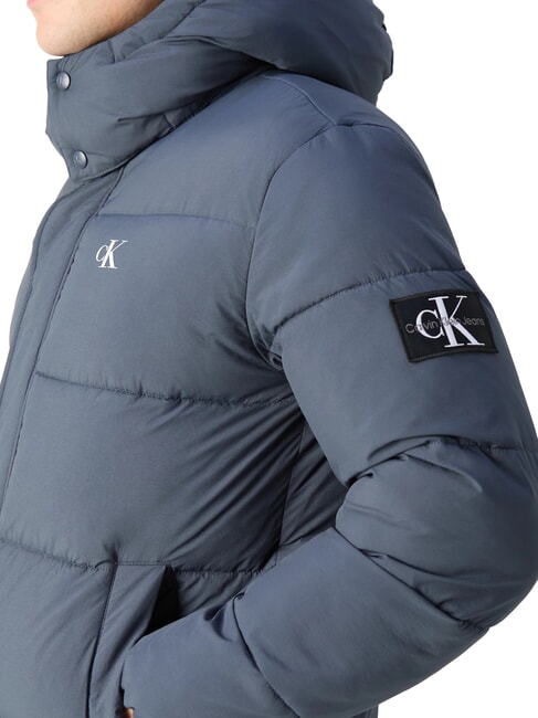CK JEANS Padded jacket with hood ink - Men's down jackets