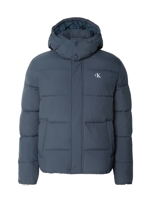 CK JEANS Padded jacket with hood ink - Men's down jackets