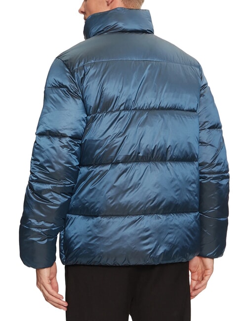 CK JEANS Shiny padded jacket China blue / CK black - Men's down jackets