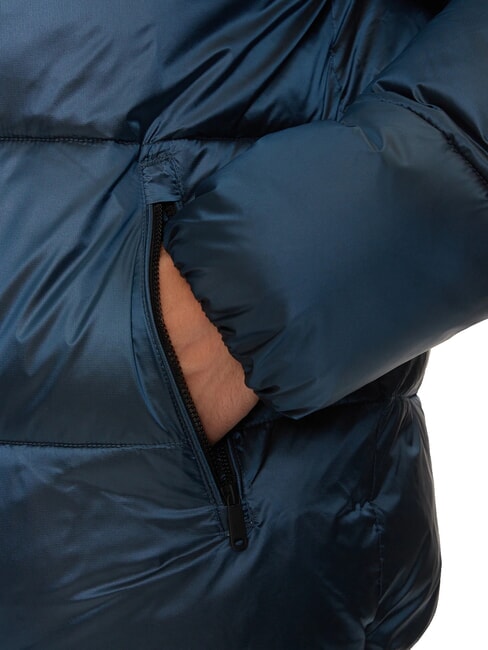 CK JEANS Shiny padded jacket China blue / CK black - Men's down jackets