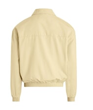 CALVIN KLEIN CK JEANS Relaxed fit jacket with zip pale khaki - Men's Jackets - 5