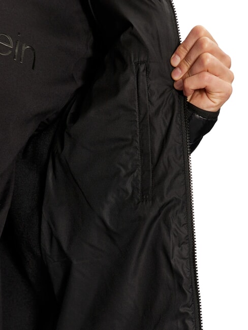 CK PERFORMANCE Medium weight jacket with hood black beauty - Men's Jackets