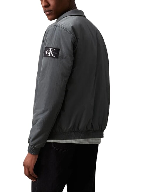 CK JEANS Medium weight bomber jacket endless grey - Men's Jackets