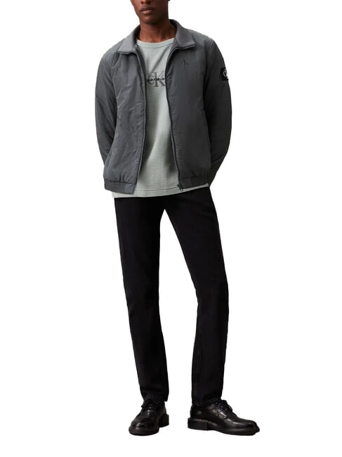 CK JEANS Medium weight bomber jacket endless grey - Men's Jackets