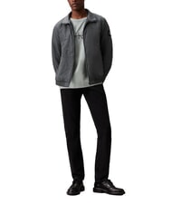 CALVIN KLEIN CK JEANS Medium weight bomber jacket endless grey - Men's Jackets - 4