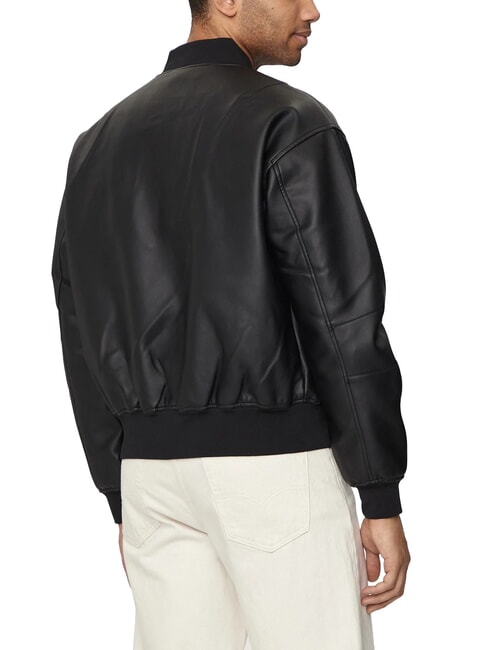 CK JEANS Relaxed fit bomber jacket ck black - Men's Jackets