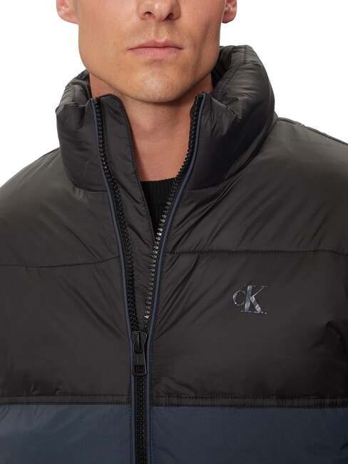 CK JEANS Logo patch down jacket ink - Men's down jackets