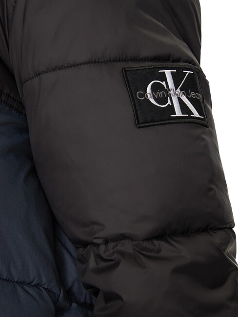 CK JEANS Logo patch down jacket ink - Men's down jackets
