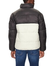 CALVIN KLEIN CK JEANS Logo patch down jacket ivory / ck black - Men's down jackets - 2