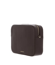 COCCINELLE TEBE Small textured leather bag brunette - Women’s Bags - 2