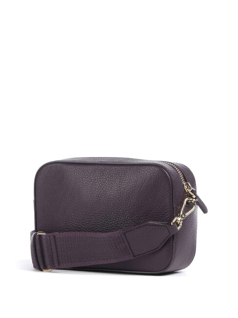 TEBE Shoulder bag in textured leather plums - Women’s Bags