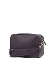 COCCINELLE TEBE Shoulder bag in textured leather plums - Women’s Bags - 2